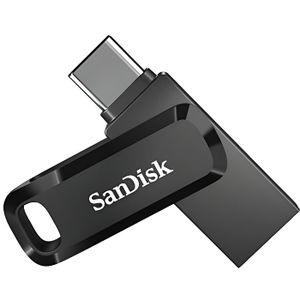 CLÉ USB Clé USB à double connectique SanDisk Ultra Go pour