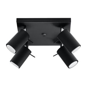 de Lindby Lampe encastrable a applique en Gris en M/étal e /à 3 lampes, GU10, A++ Moderne plafonnier pour Couloir Spot Reina /à intensit/é variable