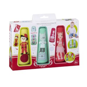 PUZZLE SOPHIE LA GIRAFE Mes premiers puzzles 3D