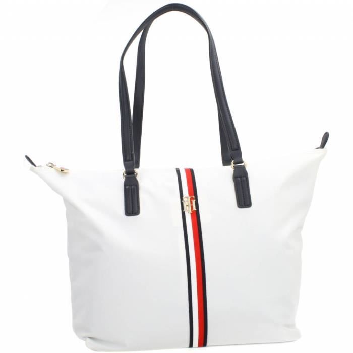 sac a main tommy hilfiger femme blanc