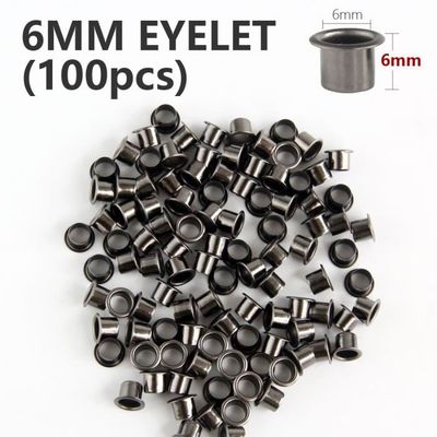 50 œillets Métal Pour Gaine Kydex | Diamètre 7 Mm | Pour Bricolage Et Couture | Kit De Rivets