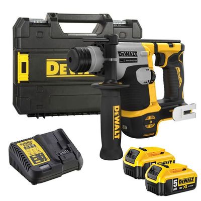Perforateur SDS-plus XR 18V 5Ah 2.1J +2 batteries +chargeur - Dewalt