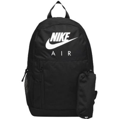 Sac A Dos Nike Air Noir Swoosh Blanc avec Trousse noir Cdiscount Bagagerie Maroquinerie