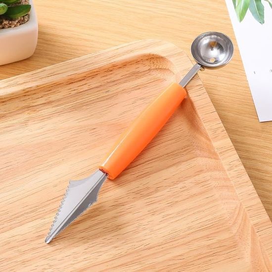 Coupe-melon En Acier Inoxydable 304, Outil Créatif Pour Fruits - Maison