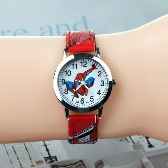 Montre garçon rouge clearance