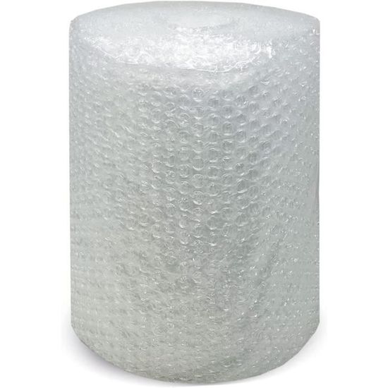 Rouleau Papier Bulle 30 Cm X 100 M – 35 Microns, Fabriqué En France, Pour Emballage Et Déménagement