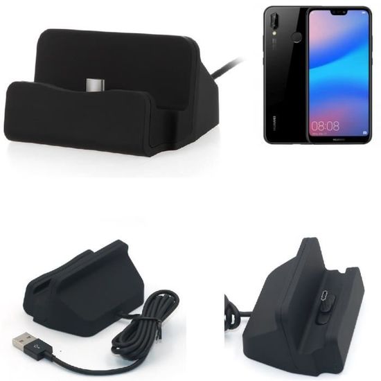 Support De Charge USB-C Pour Huawei P30 Lite – Dock De Recharge élégant Et Universel, Idéal Pour Bureau Et Maison - 5