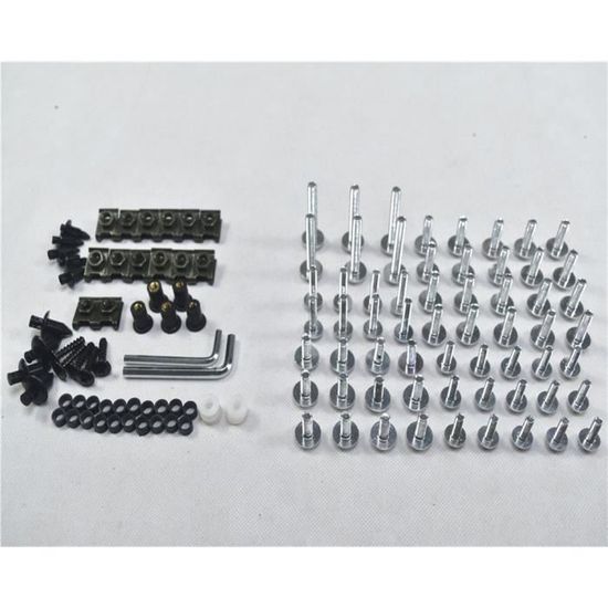 Kit De Boulons Et Vis Pour Carénage Moto Suzuki GSXR 1100 (1993-1998) - Acier Inoxydable - Remplacement Complet