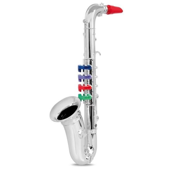 Saxophone Pocoyo – 4 Notes Multicolores – 29 Cm – Instrument Jouet – Dès 3 Ans – Cadeau