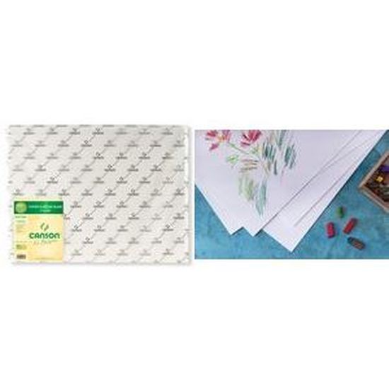Papier Calque Canson Format 24 X 32 Cm - Qualité Satin, Pour Le Dessin, Le Tracé Et Les Loisirs Créatifs - 10