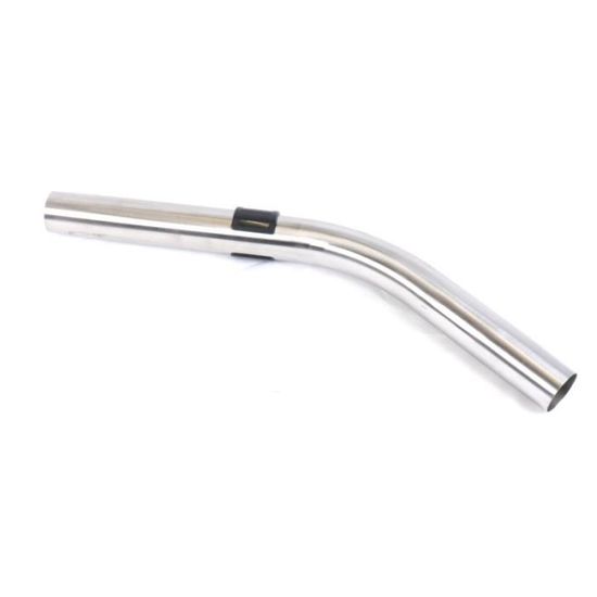 Coude Inox Réglable Avec Admission D'Air Ø38 Mm - Pour Aspirateurs Numatic, Taski Et Compatibles