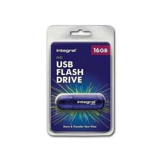 Clé USB Evo - INTEGRAL - 16 Go - USB 2.0