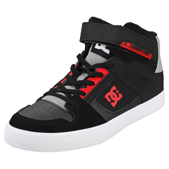 Baskets DC Shoes PURE HIGHTOP EV ADBS300324XKRK Garçon Noir Rouge 39 EU Noir rouge