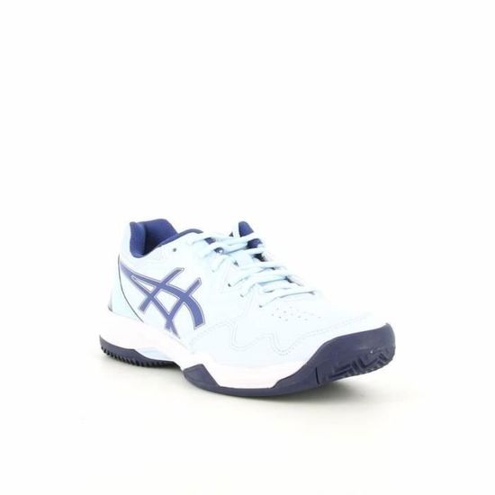 CHAUSSURES MULTISPORT CHAUSSURE DE SPORT ASICS GEL-DEDICATE 7 TERRE BATTUE 1042A168. POUR FEMME, COULEUR BLANCHE