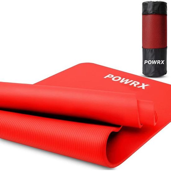 Tapis De Sport RG20 Extra épais - Pliez-le Comme Une Valise ! Parfait Pour Gym, Yoga Et Arts Martiaux