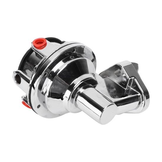 Filtre à Carburant Universel à Haut Débit 3/8" | Chrome Plaqué | Remplacement Pour Chevy Et Autres | Référence 9746 - 3