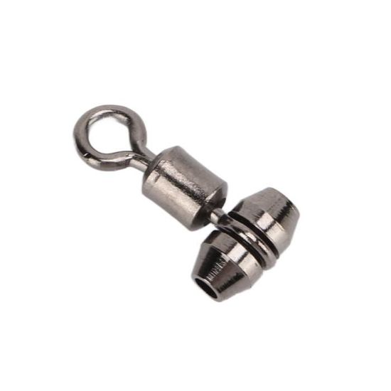 30x48mm - 60 pièces - Matériel de pêche pivotant à 3 voies, baril