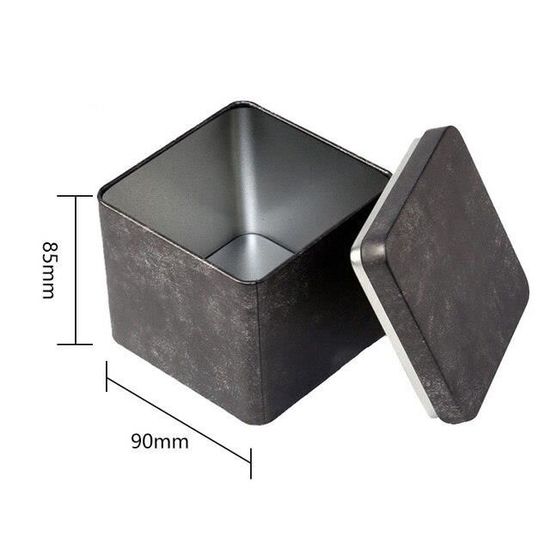 Lot De 4 Boîtes à Thé En Fer Rouge – Couvercle Hermétique, Rangement Élégant Pour Thé En Vrac, Café Ou Épices