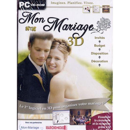 Mon Mariage 3D / Jeu PC Dvd-Rom