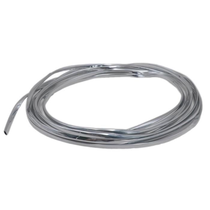 Moulure Garniture Argent Chrome Bande Voiture Auto Camion Bord Bord Garde Garde