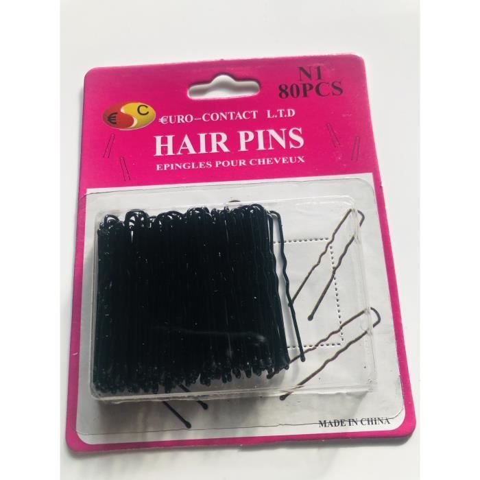 Epingles pour cheveux 80 pcs