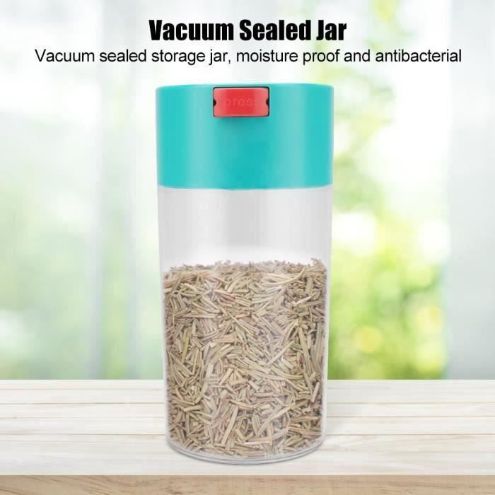 QL-Récipient de nourriture en plastique scellé sous vide pour grains de café thé et les produits secs(L)