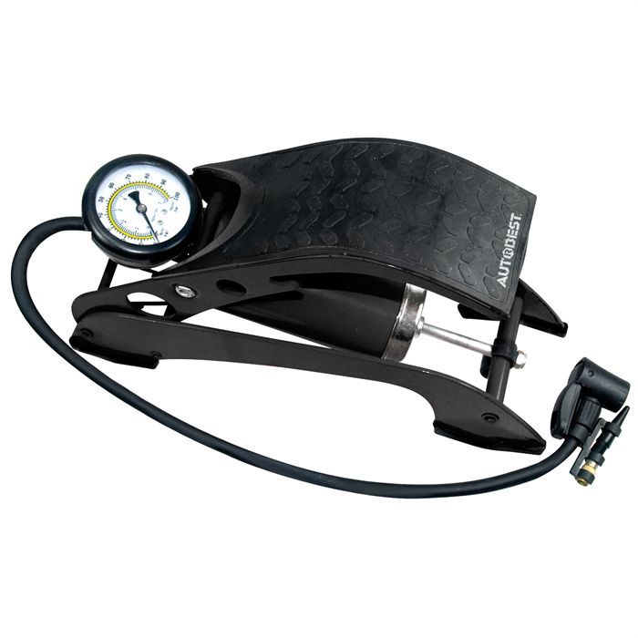 Autobest Pompe à pied métal simple