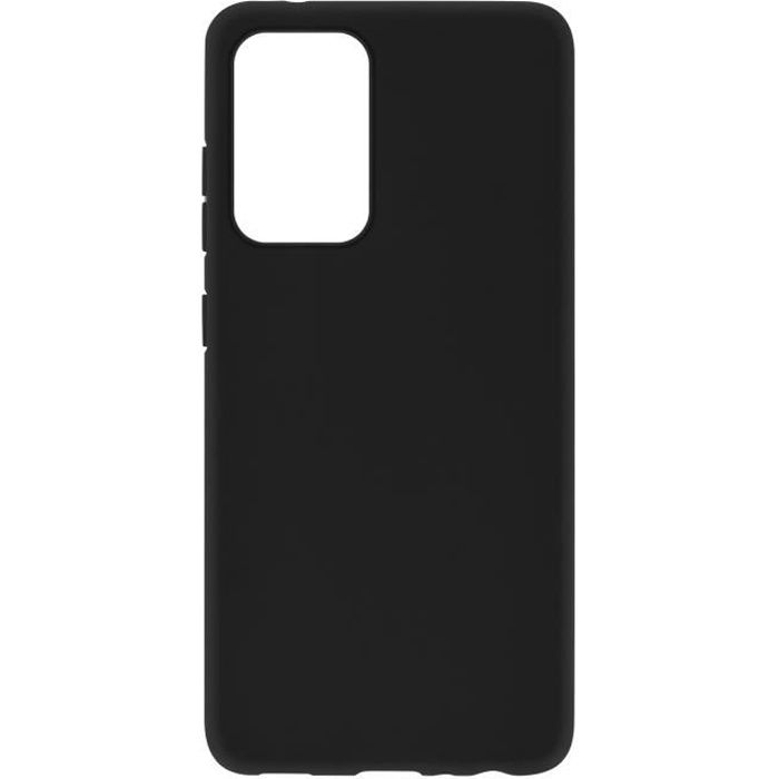 Coque Samsung Galaxy A52 et A52s Flexible Antichoc Finition Mat Noir