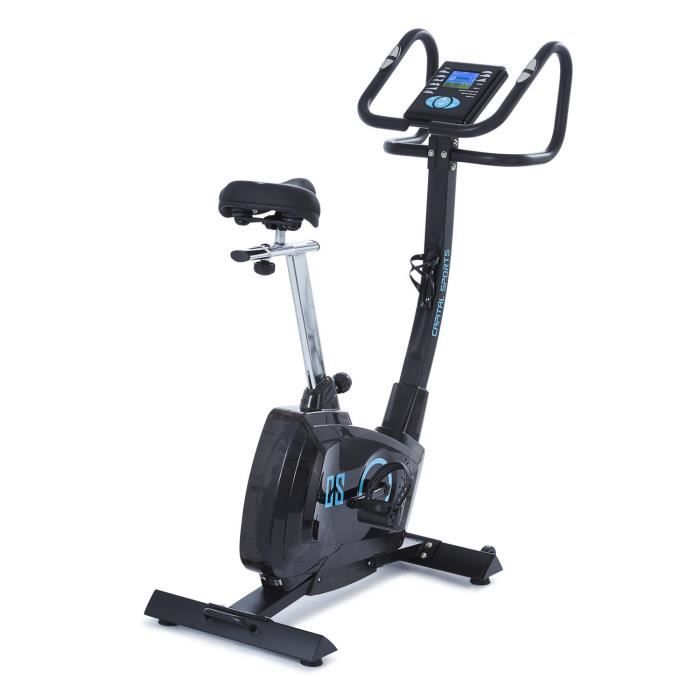 CAPITAL SPORTS Durate Vélo d'appartement pulsomètre 4 kg - noir