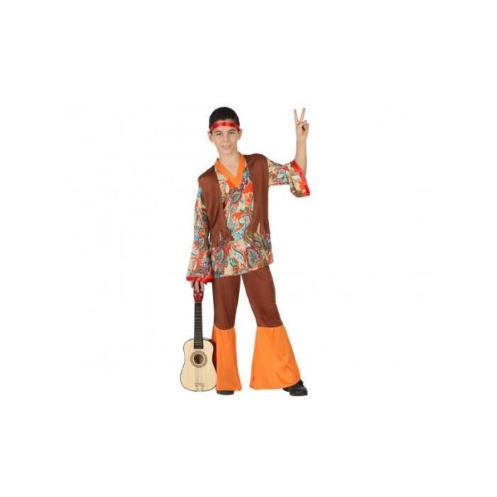 Déguisement de Hippie garçon ann…