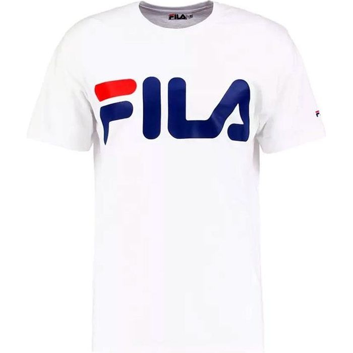 Tee shirt FILA homme classic logo 680427 blanc