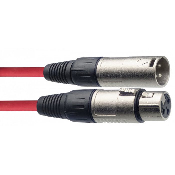 Stagg SMC3CRD Câble Microphone De Haute Qualité XLR-XLR Prise 3m