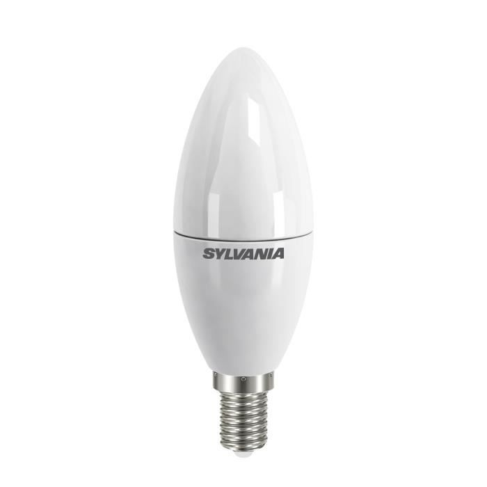SYLVANIA Ampoule LED Toledo Candle Frosted E14 6W équivalence 40W