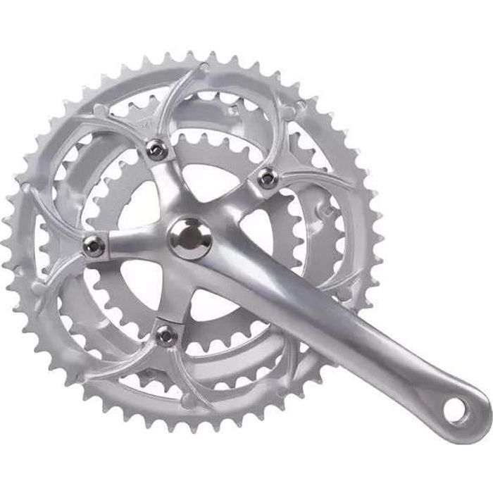 TOM pédalier 30-42-52T 170 mm argent