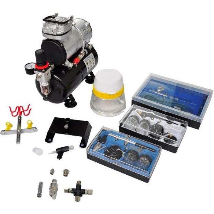 Kit compresseur Airbrush professionnel