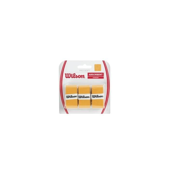 Overgrip Wilson pro soft - jaune - TU