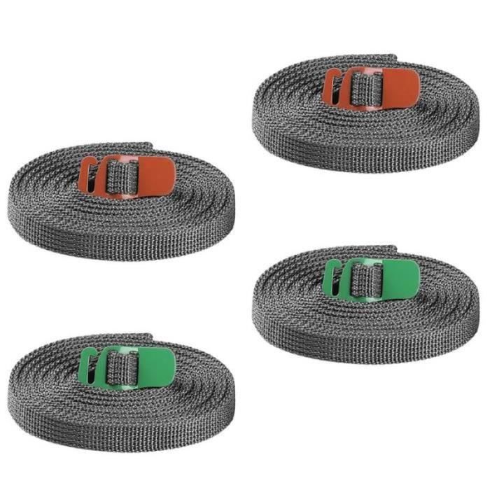 RS10240-4 pièces sangles de bagages pratiques légères durables portables regroupant des TAPIS DE SOL - TAPIS DE GYM - TAPIS DE