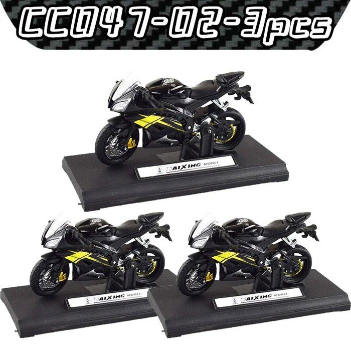 Modèle Moto 1:18 Suzuki GSX-R750 - Miniature Moto Collection Jouet Alliage Haute Détail
