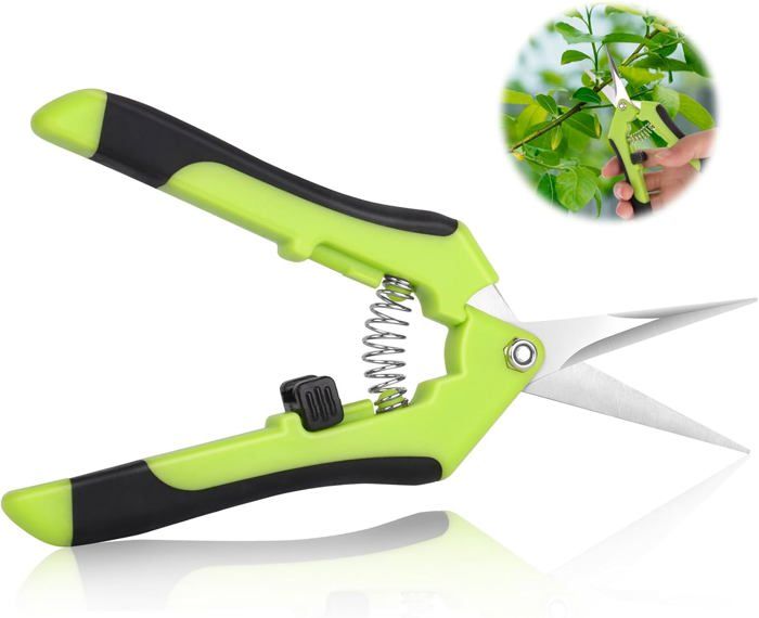 Sécateur à Crémaillère,Cisaille De Jardin Pour Garniture De Plantes