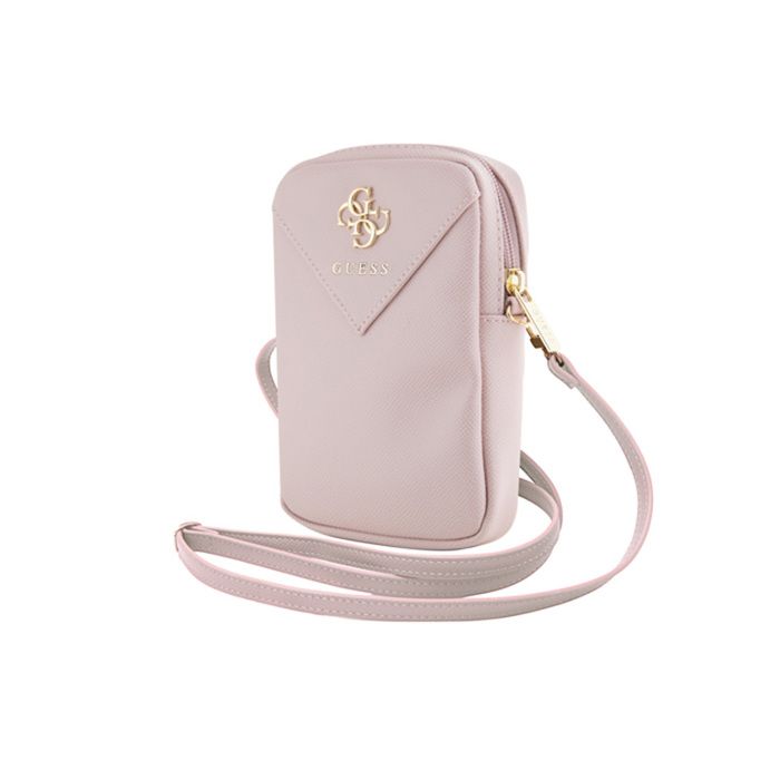 Sac pour téléphone Guess Zip Triangle 4G Cuir écologique Sangle réglable - vue 2