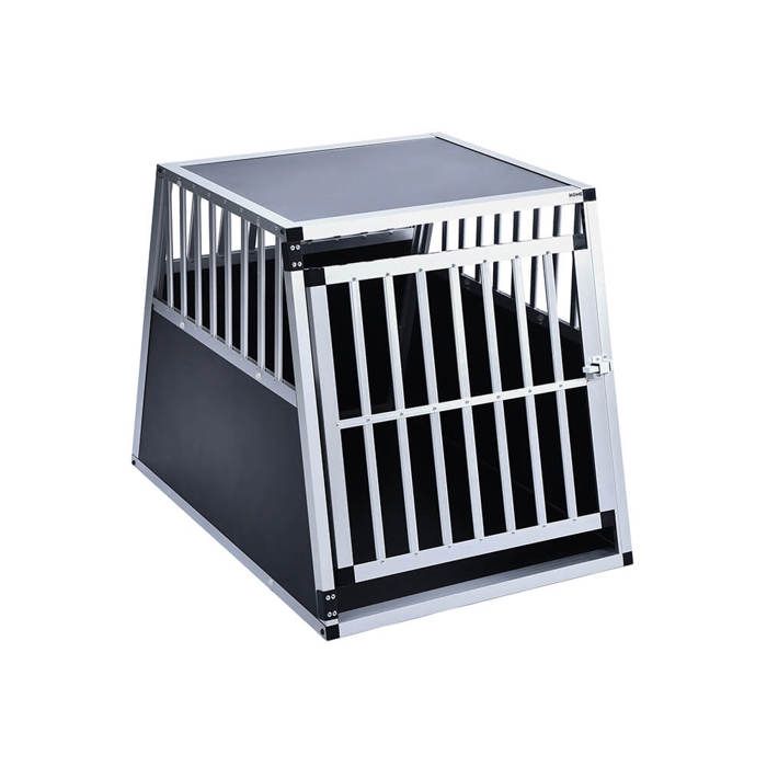 Meilleurs prix pour Caisse de transport pour chien en aluminium HOME DELUXE SKITO L - 90 x 65 cm