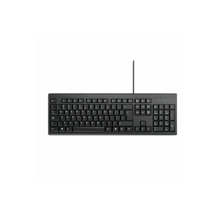 Clavier Filaire Kensington KB100 EQ – Design Fin, Résistant aux Éclaboussures, 64% Recyclé - vue 7