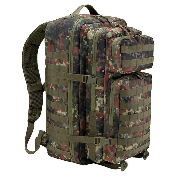 Sac à dos - Brandit - US Cooper XL - 65L - Camouflage Flecktarn - Robuste et spacieux Sac à dos - Brandit - US Cooper XL - 65L - Camouflage Flecktarn - Robuste et spacieux