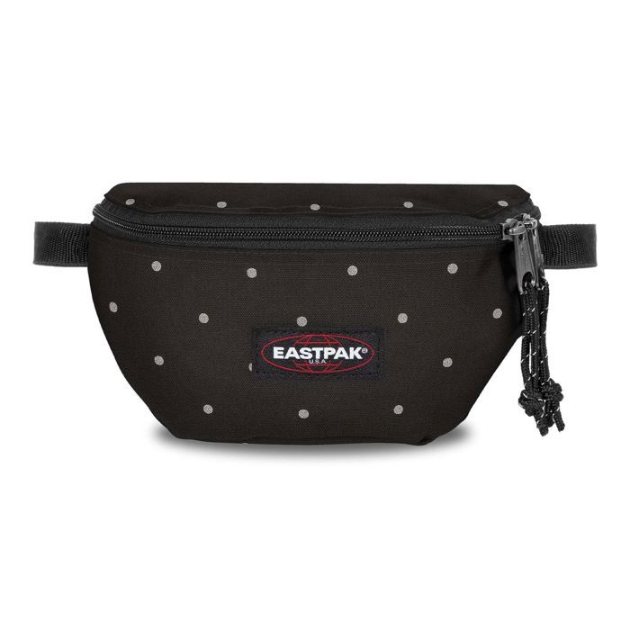 EASTPAK Sac banane noir argenté pour femme - Springer Dots Black Silver 332250 EASTPAK Sac banane noir argenté pour femme - Springer Dots Black Silver 332250