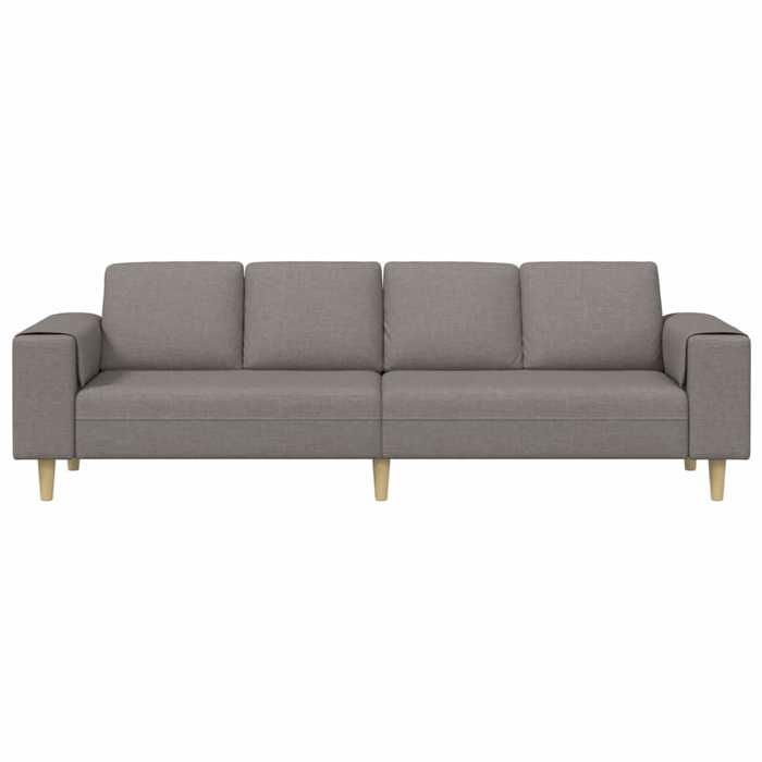Promotion janvier Ensemble de Canapés - mango - pour maison/bureau - Taupe tissu 250x77x76 cm - SS1508