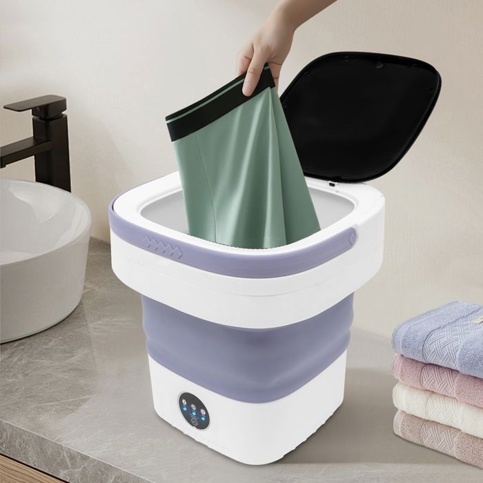 X13 super grand 12l Mini machine à laver - Konjac Purple euro standard