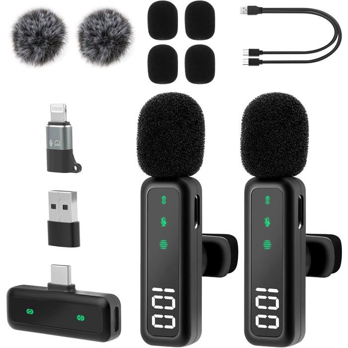 Micro Telephone Micro Cravate Sans Fil Mini Micro Telephone Portable Sans Fil ...