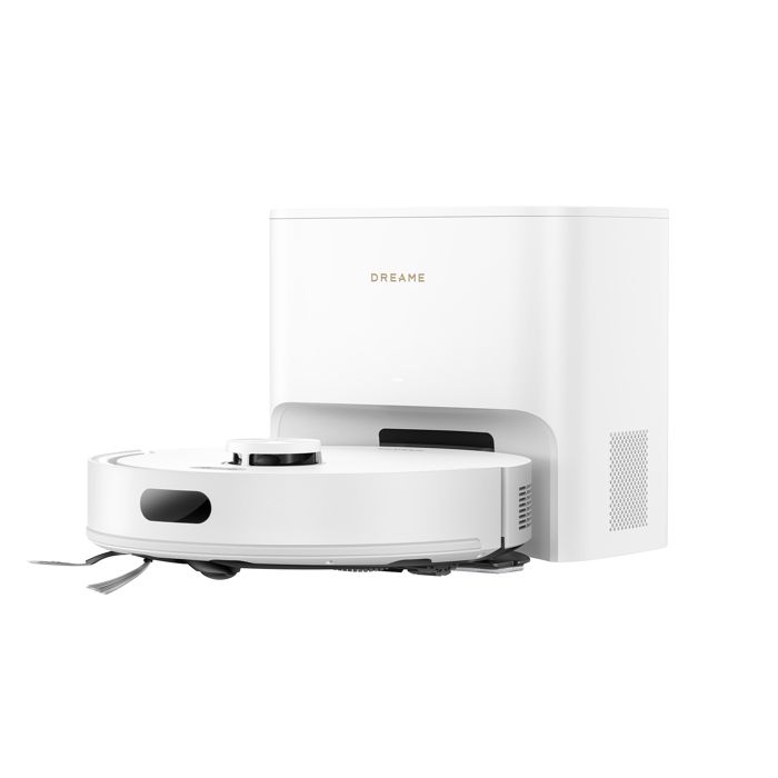 Aspirateur Robot  Laveur - DREAME D20 Air Plus - 2-en-1 avec Aspiration 20kPa Technologie Anti-nœuds Station de vidage AutoBlanc