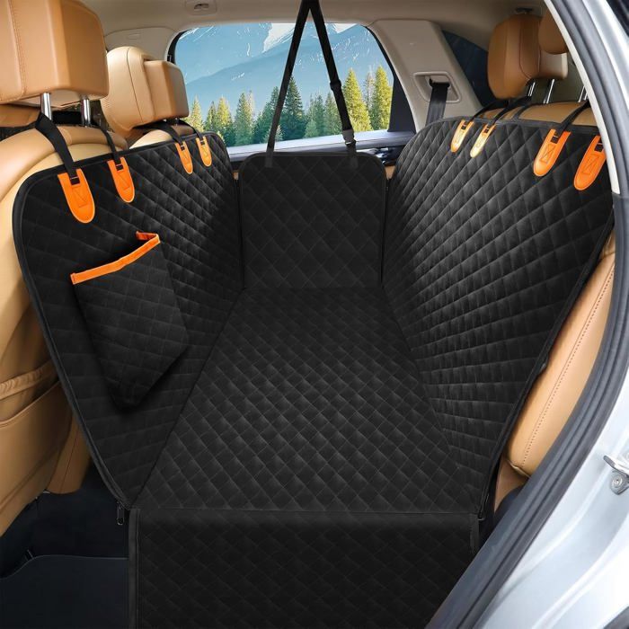 Housse Voiture Chien Antidérapant Et ImperméableHousse De Siège DAuto Pour Chien Banquette ArrièreProtection Voiture Chie[BI63]