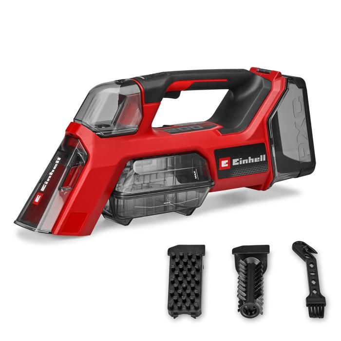 Einhell Shampouineuse sans fil TE-SCL 18/200 Li-Solo PXC (18V aspirateur pour tapis et tissus) Livré sans Batterie ni Chargeur Einhell Shampouineuse sans fil TE-SCL 18/200 Li-Solo PXC (18V aspirateur pour tapis et tissus) Livré sans Batterie ni Chargeur